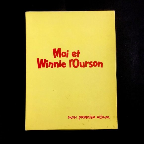 Vintage 1960s Walt Disney Production Moi et Winnie L'Ourson Album Souvenir Bébé - Picture 7 of 10